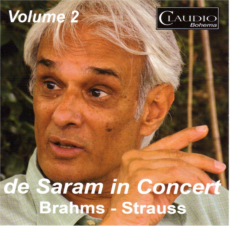 de Saram in Concert CD Cover